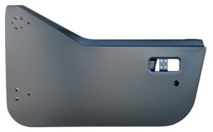 03-06 Jeep Wrangler LH Driver's Side Half Door Shell 03-06 Jeep Wrangler LH Driver's Side Half Door Shell