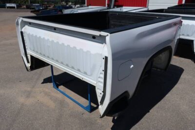 20-c-chevy-silverado-hd-white-69ft-short-truck-bed-F144085276 20-C Chevy Silverado HD White 6.9ft Short Truck Bed