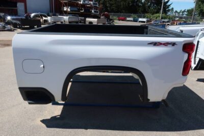 20-c-chevy-silverado-hd-white-69ft-short-truck-bed-F144085277 20-C Chevy Silverado HD White 6.9ft Short Truck Bed