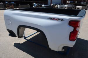 20-C Chevy Silverado HD White 6.9ft Short Truck Bed