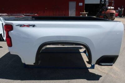 20-c-chevy-silverado-hd-white-69ft-short-truck-bed-F144085293 20-C Chevy Silverado HD White 6.9ft Short Truck Bed