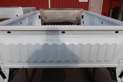 20-C Chevy Silverado HD White 8ft Long Truck Bed