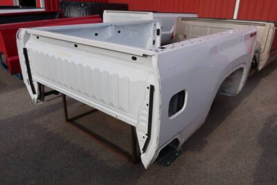 20-C Chevy Silverado HD White 8ft Long Truck Bed