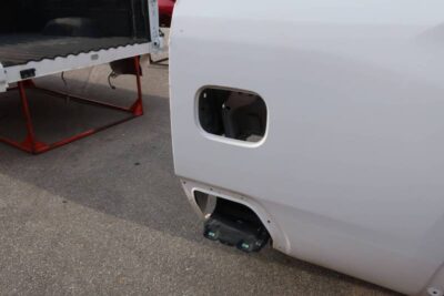 20-C Chevy Silverado HD White 8ft Long Truck Bed