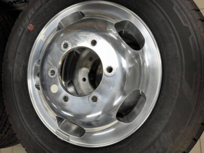 2020-2025-ford-transit-350-dually-wheels-and-tires-hankook-dynapro-ht-20575r16c-F144205363 2020-2025 Ford Transit 350 Dually Wheels and Tires Hankook Dynapro HT 205/75/R16c