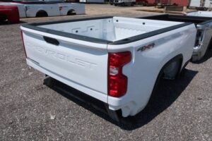 New 20-C Chevy Silverado HD White 6.9ft Long Truck Bed