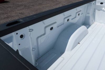 New 20-C Chevy Silverado HD White 6.9ft Long Truck Bed