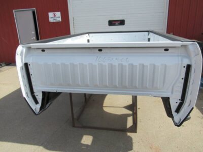New 20-C Chevy Silverado HD White 8ft Long Truck Bed