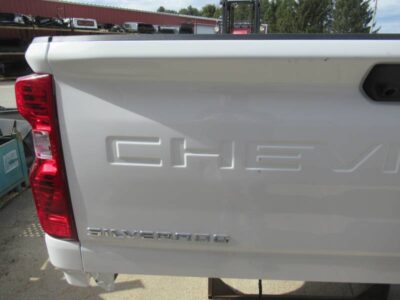 New 20-C Chevy Silverado HD White 8ft Long Truck Bed