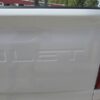 New 20-C Chevy Silverado HD White 8ft Long Truck Bed